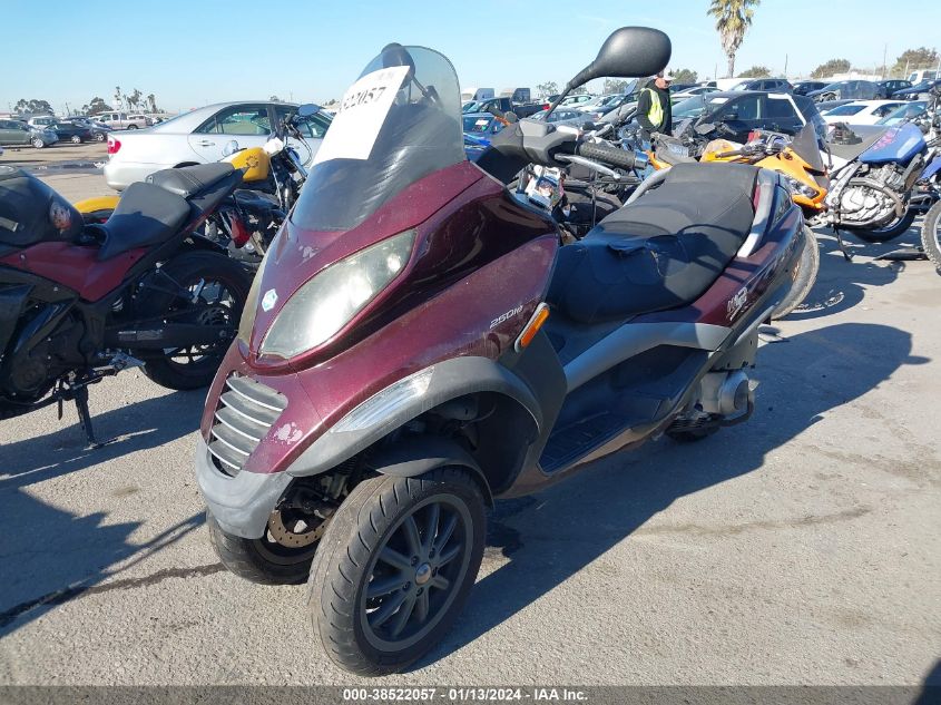 2007 PIAGGIO MP3 ZAPM479M775001131