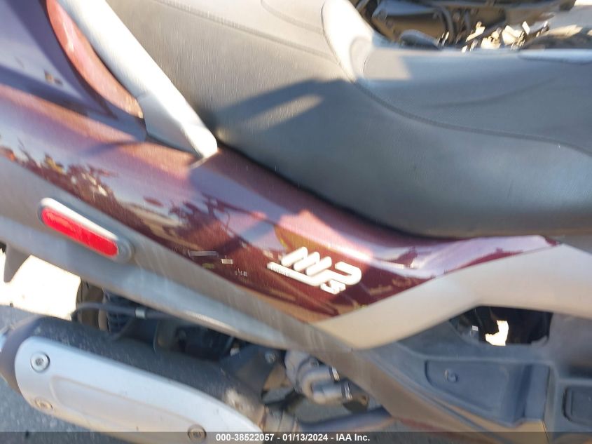 2007 PIAGGIO MP3 ZAPM479M775001131