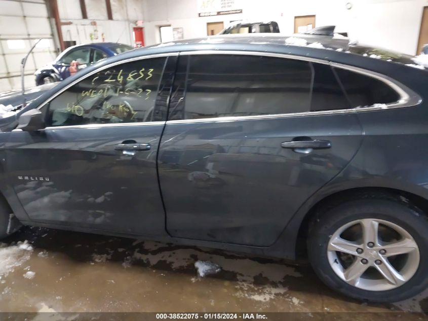 2019 CHEVROLET MALIBU LS - 1G1ZB5ST4KF184793