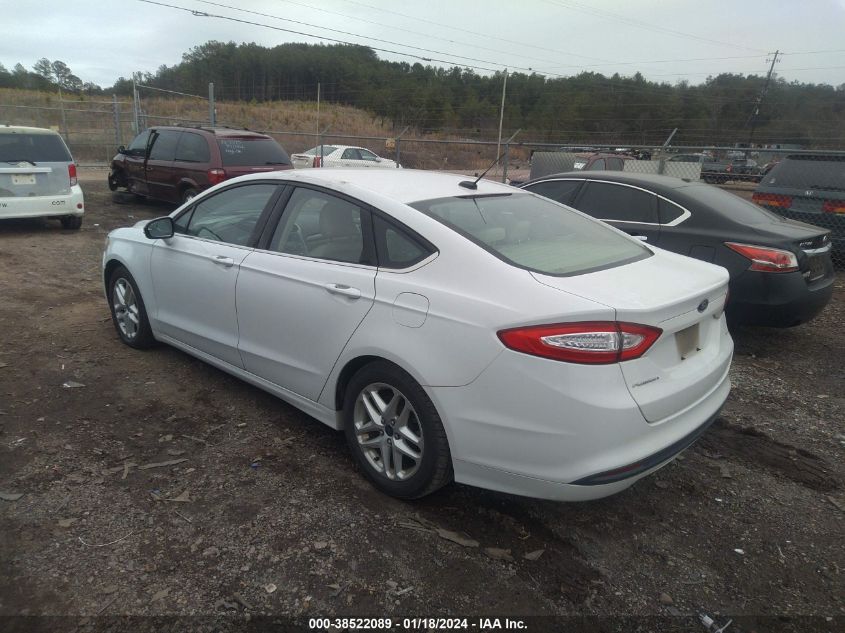 2015 FORD FUSION SE - 1FA6P0H70F5130093