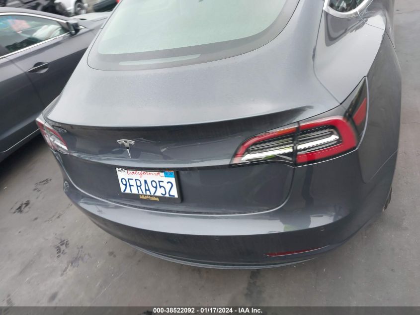 2019 TESLA MODEL 3 LONG RANGE/MID RANGE/STANDARD RANGE/STANDARD RANGE PLUS - 5YJ3E1EAXKF416325