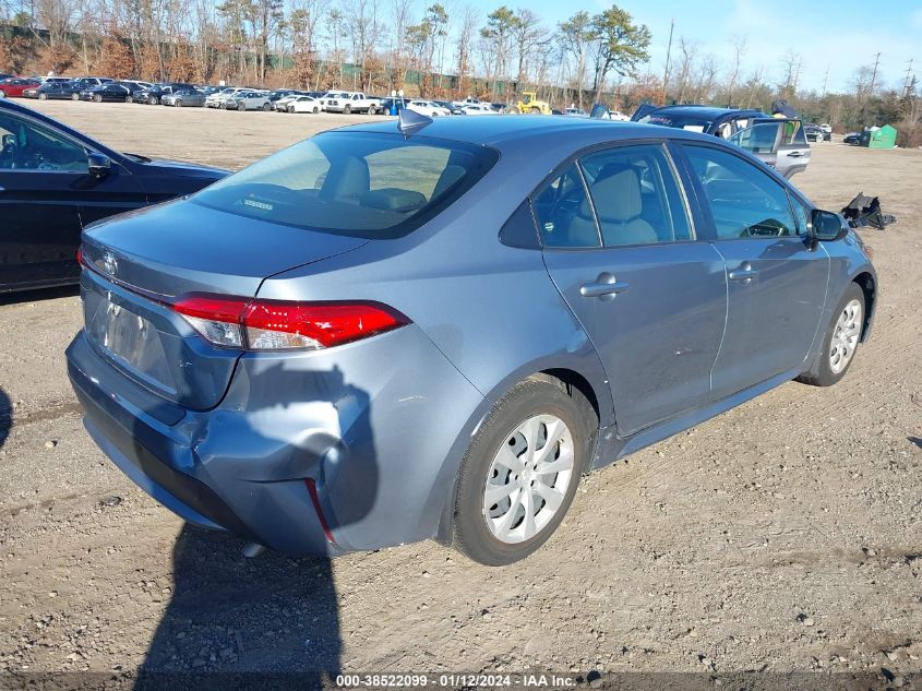 2022 TOYOTA COROLLA LE - JTDEPMAE2N3004737