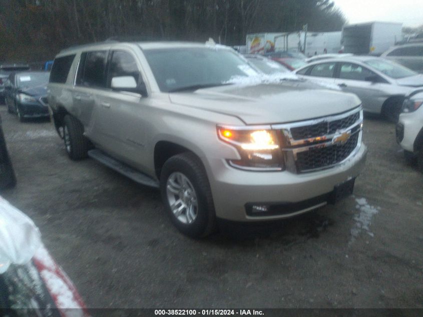 2016 CHEVROLET SUBURBAN K1500 LT - 1GNSKHKC7GR238434