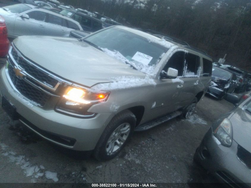 2016 CHEVROLET SUBURBAN K1500 LT - 1GNSKHKC7GR238434