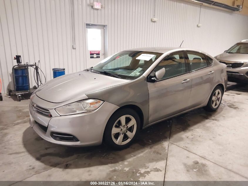 2016 DODGE DART SXT - 1C3CDFBB1GD508245
