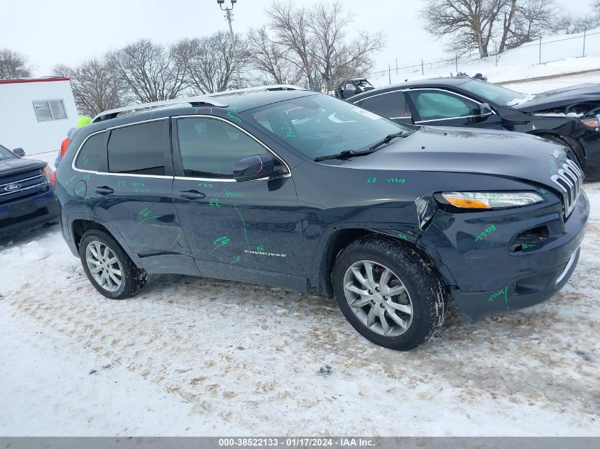 2018 JEEP CHEROKEE LIMITED 4X4 - 1C4PJMDX3JD571048