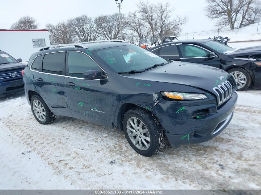 2018 JEEP CHEROKEE LIMITED 4X4 - 1C4PJMDX3JD571048