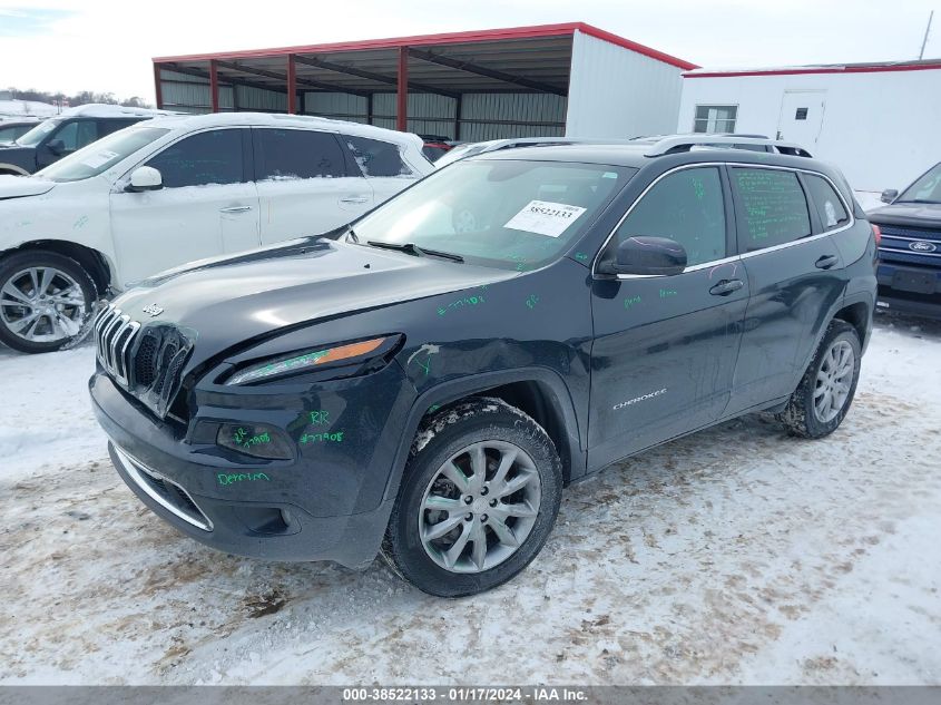 2018 JEEP CHEROKEE LIMITED 4X4 - 1C4PJMDX3JD571048