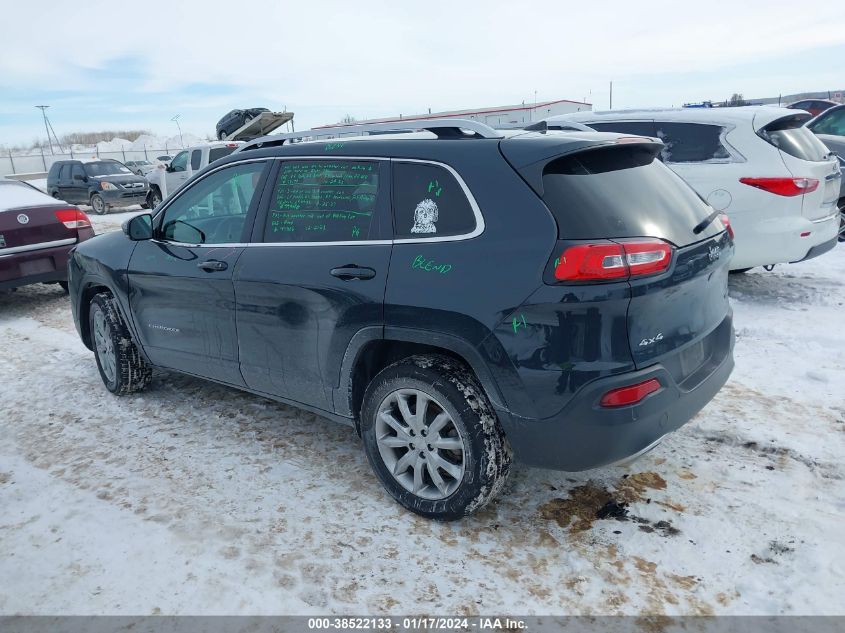2018 JEEP CHEROKEE LIMITED 4X4 - 1C4PJMDX3JD571048