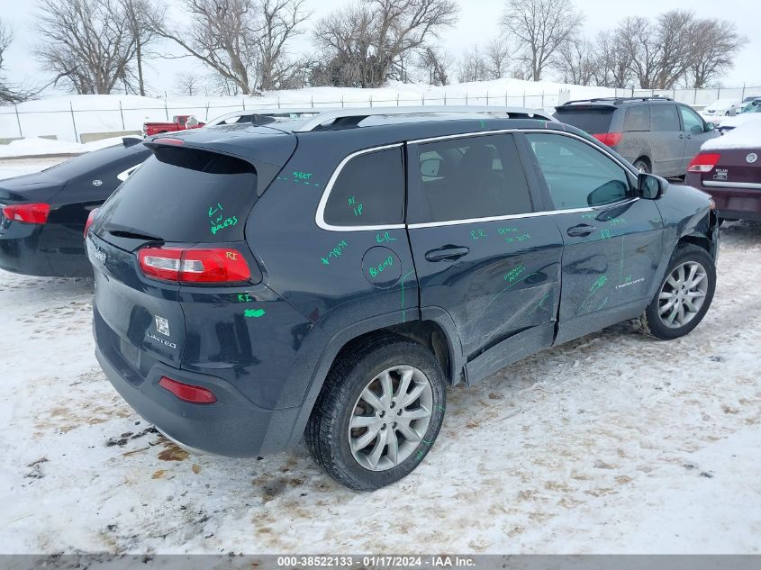 2018 JEEP CHEROKEE LIMITED 4X4 - 1C4PJMDX3JD571048