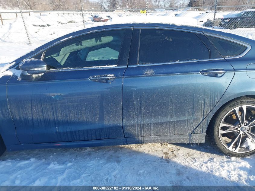 2019 FORD FUSION TITANIUM - 3FA6P0D94KR144092