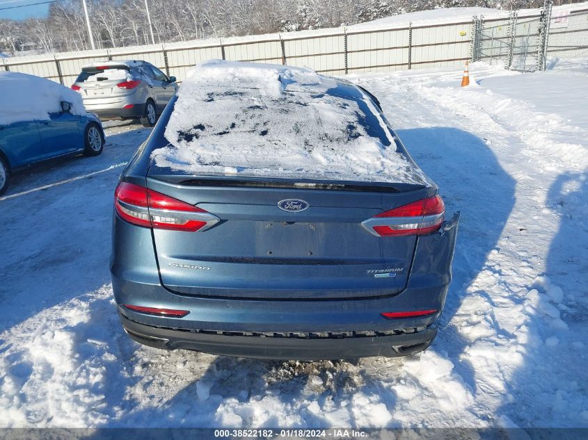 2019 FORD FUSION TITANIUM - 3FA6P0D94KR144092