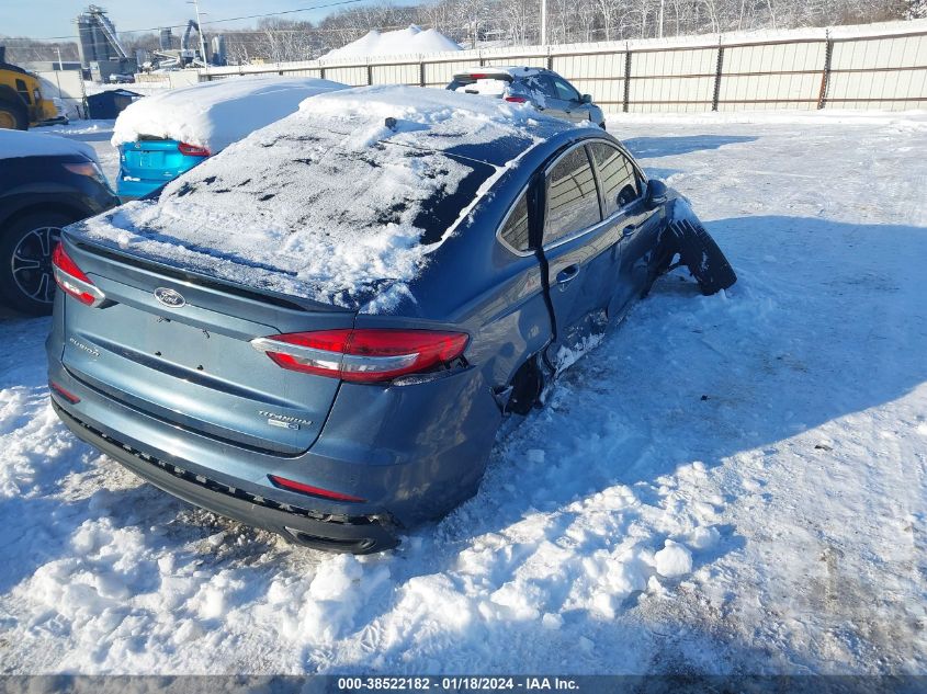 2019 FORD FUSION TITANIUM - 3FA6P0D94KR144092