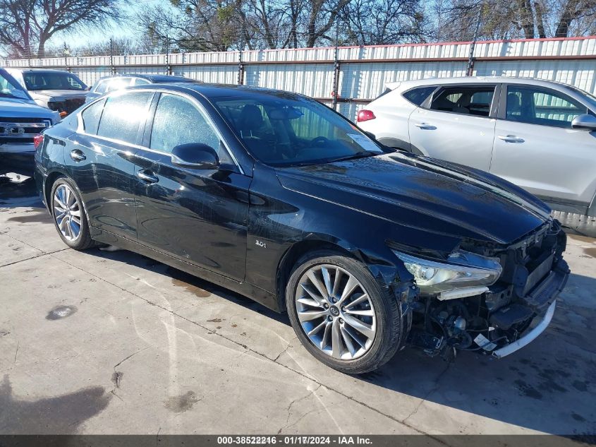 2018 INFINITI Q50 3.0T LUXE - JN1EV7AP9JM364278