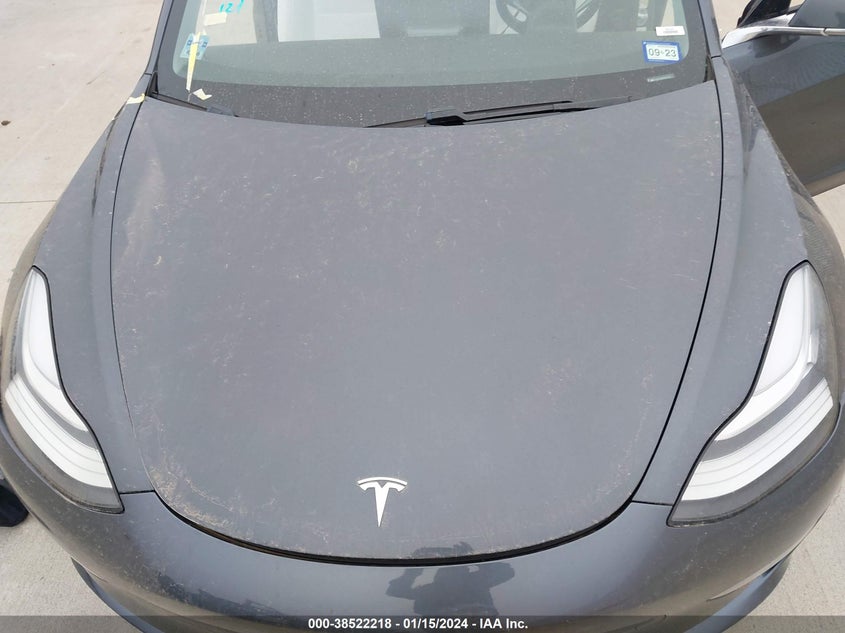 VIN 5YJ3E1EB3KF195756 2019 TESLA MODEL 3