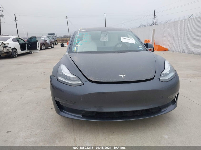 VIN 5YJ3E1EB3KF195756 2019 TESLA MODEL 3