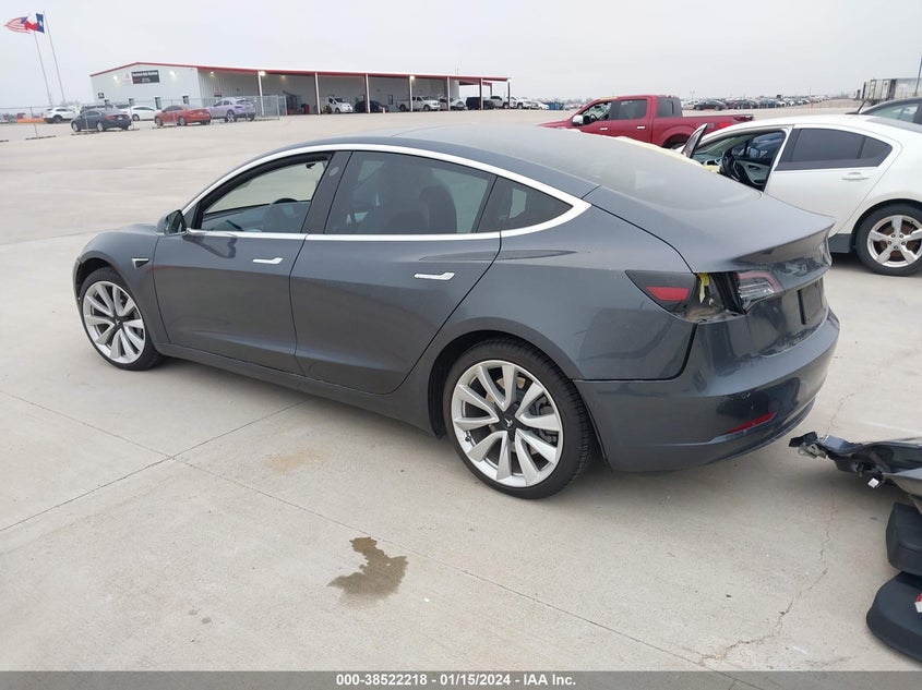 VIN 5YJ3E1EB3KF195756 2019 TESLA MODEL 3