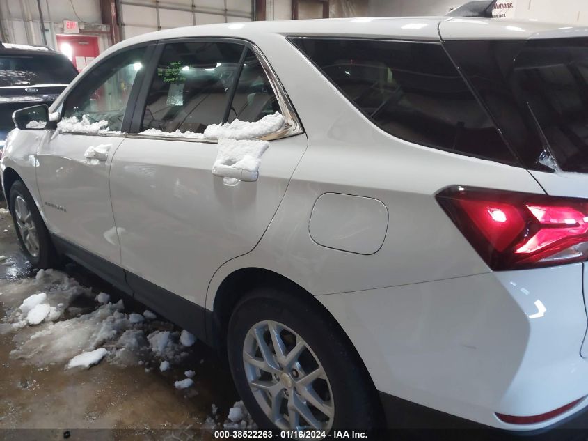 2022 CHEVROLET EQUINOX LT - 3GNAXKEV7NL289038