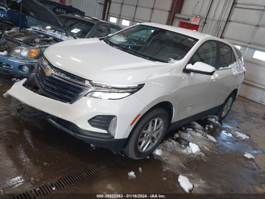2022 CHEVROLET EQUINOX LT - 3GNAXKEV7NL289038