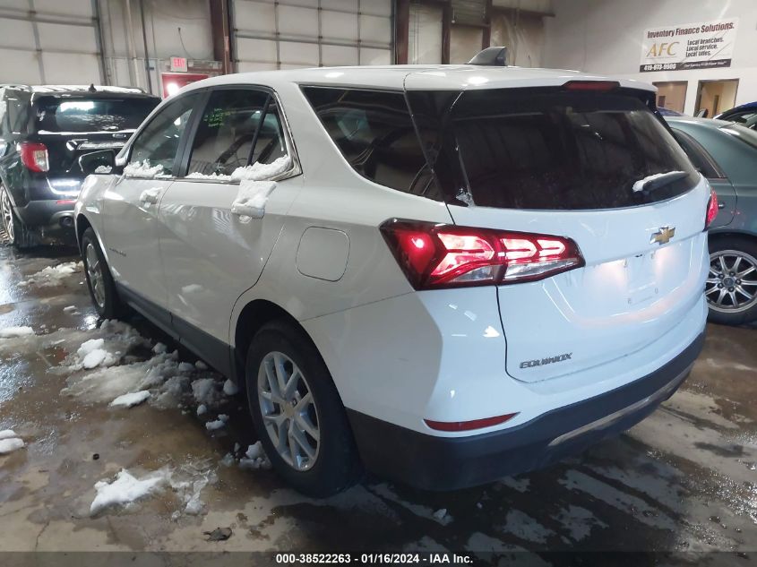 2022 CHEVROLET EQUINOX LT - 3GNAXKEV7NL289038