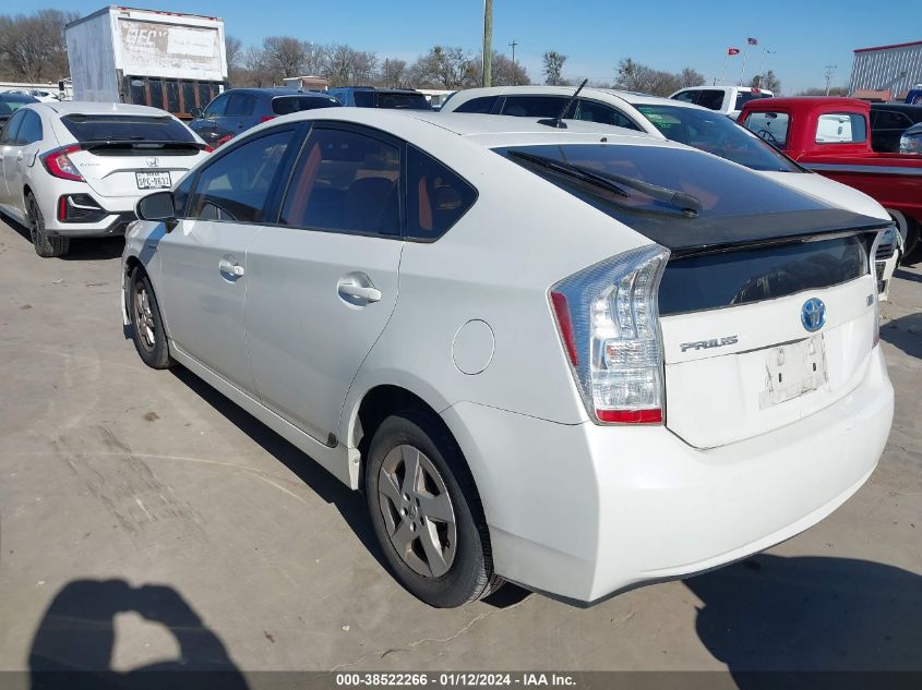 JTDKN3DU8A0161738 | 2010 TOYOTA PRIUS