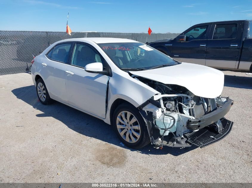 2019 TOYOTA COROLLA LE - 2T1BURHE2KC178826