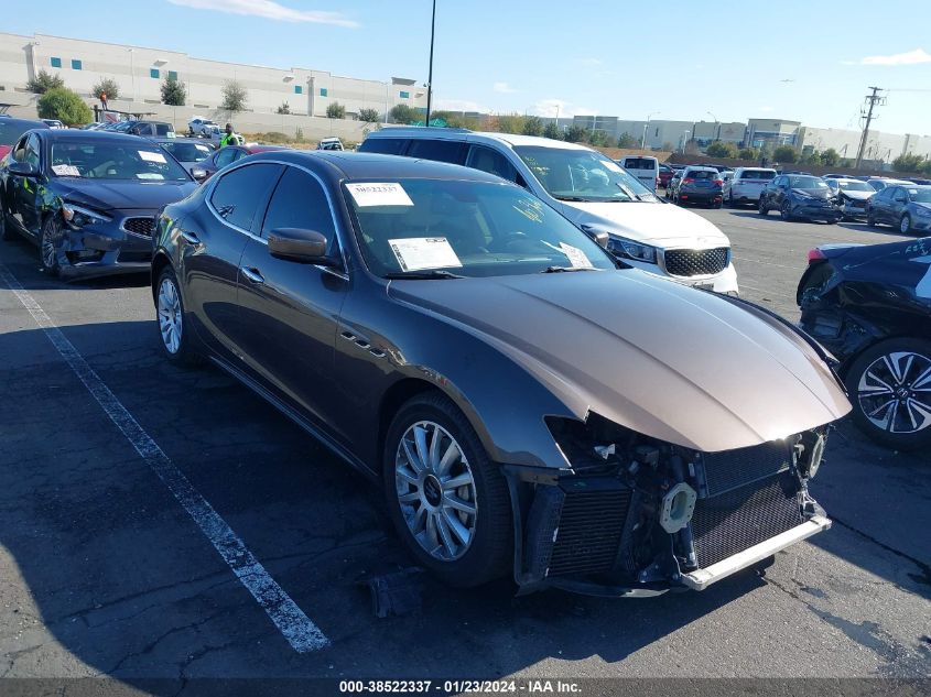 2014 MASERATI GHIBLI - ZAM57XSA8E1086378