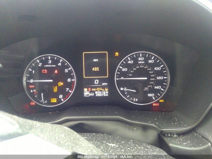 2023 SUBARU OUTBACK ONYX EDITION - 4S4BTAJC9P3120429