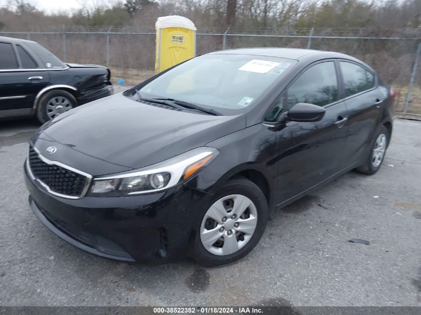 2017 KIA FORTE LX - 3KPFK4A79HE006101