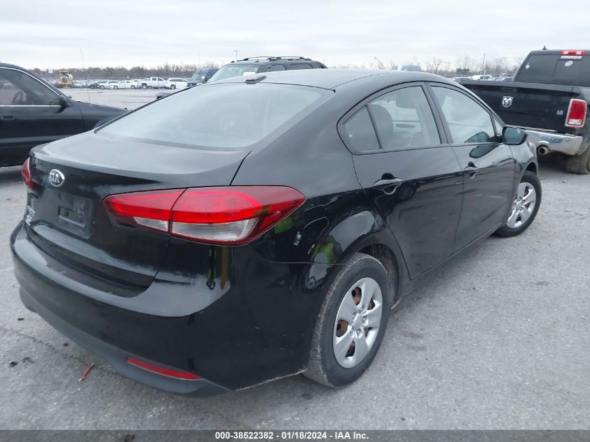 2017 KIA FORTE LX - 3KPFK4A79HE006101