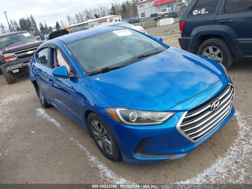 2018 HYUNDAI ELANTRA SEL - KMHD84LF0JU698326