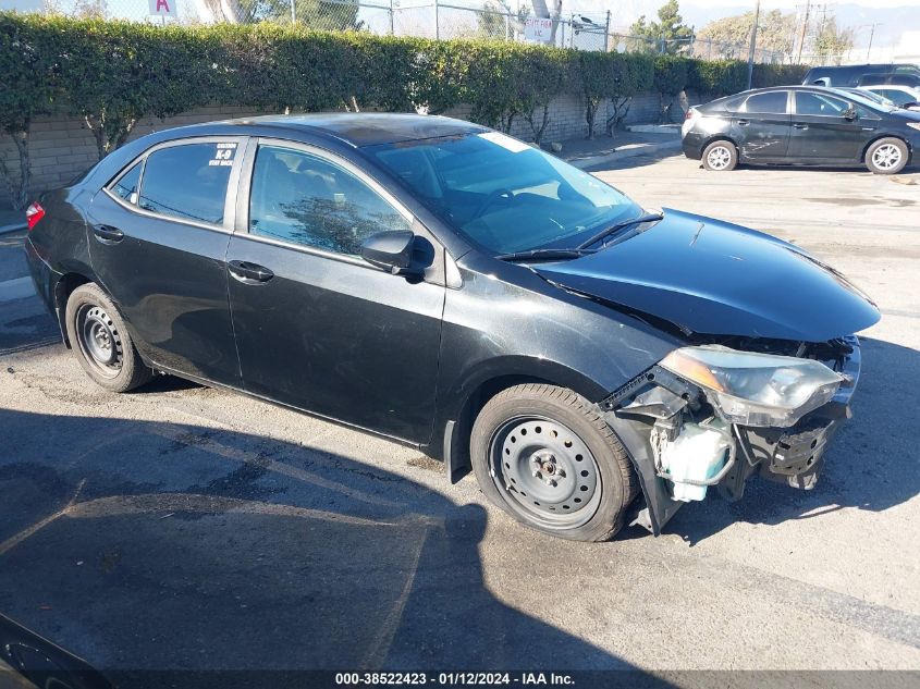 2015 TOYOTA COROLLA LE - 2T1BURHE4FC239647