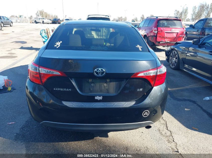 2015 TOYOTA COROLLA LE - 2T1BURHE4FC239647