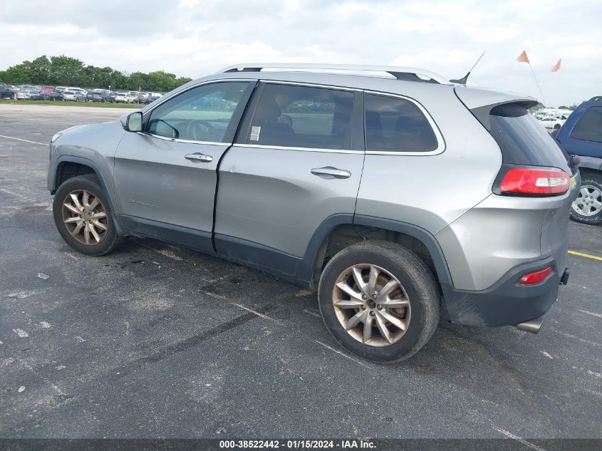 2015 JEEP CHEROKEE LIMITED - 1C4PJMDS2FW704883