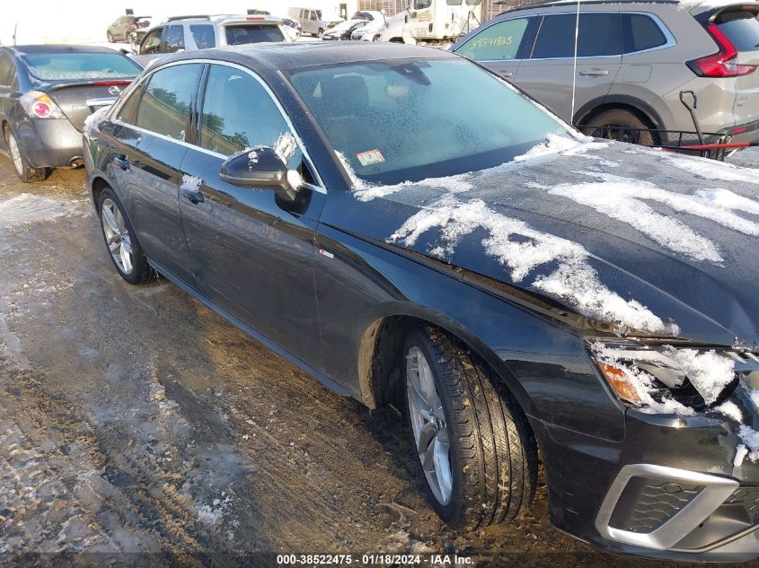 2021 AUDI A4 PREMIUM PLUS 45 - WAUEAAF49MA012776