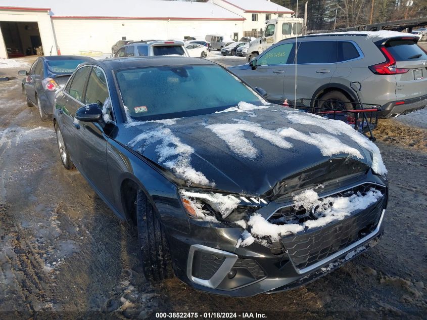 2021 AUDI A4 PREMIUM PLUS 45 - WAUEAAF49MA012776