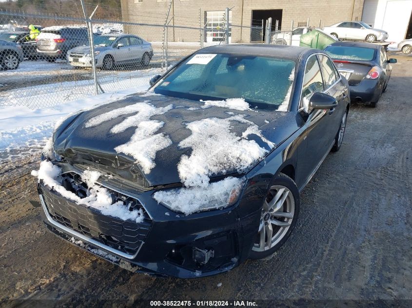 2021 AUDI A4 PREMIUM PLUS 45 - WAUEAAF49MA012776