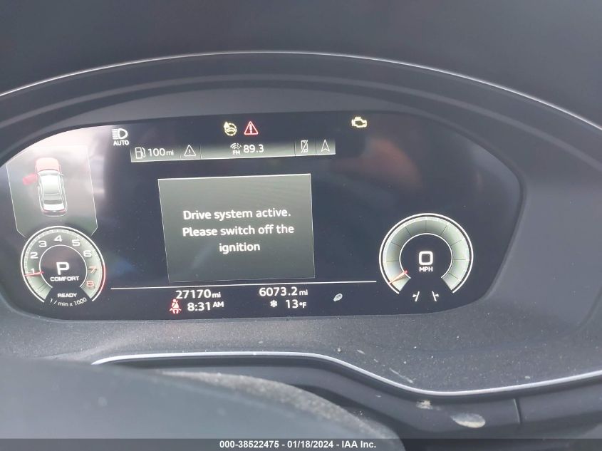 2021 AUDI A4 PREMIUM PLUS 45 - WAUEAAF49MA012776