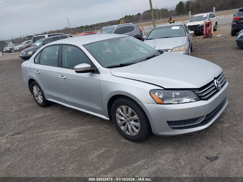 2015 VOLKSWAGEN PASSAT S - 1VWAT7A33FC044866