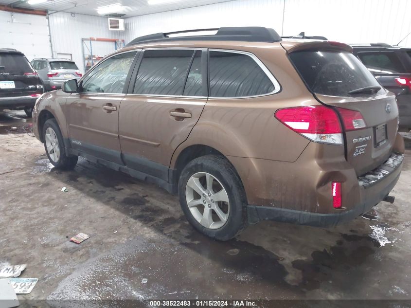 2013 SUBARU OUTBACK 2.5I LIMITED - 4S4BRCKC5D3283342