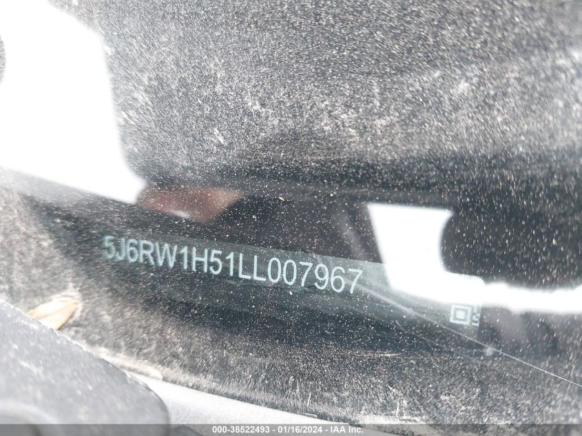2020 HONDA CR-V EX - 5J6RW1H51LL007967