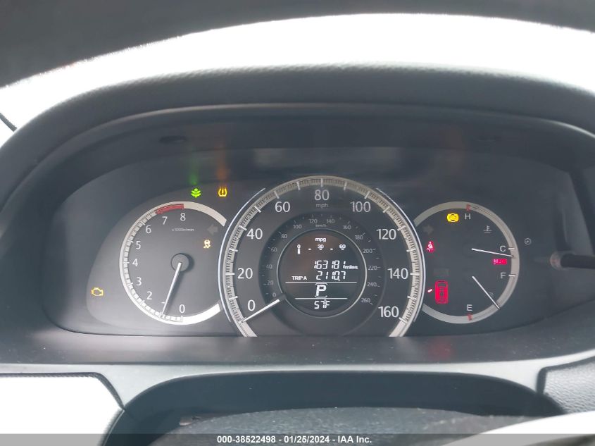 2015 HONDA ACCORD LX - 1HGCR2F39FA067832