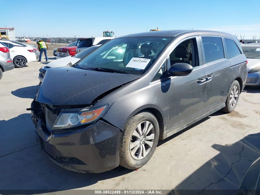 2014 HONDA ODYSSEY EX-L - 5FNRL5H60EB083751