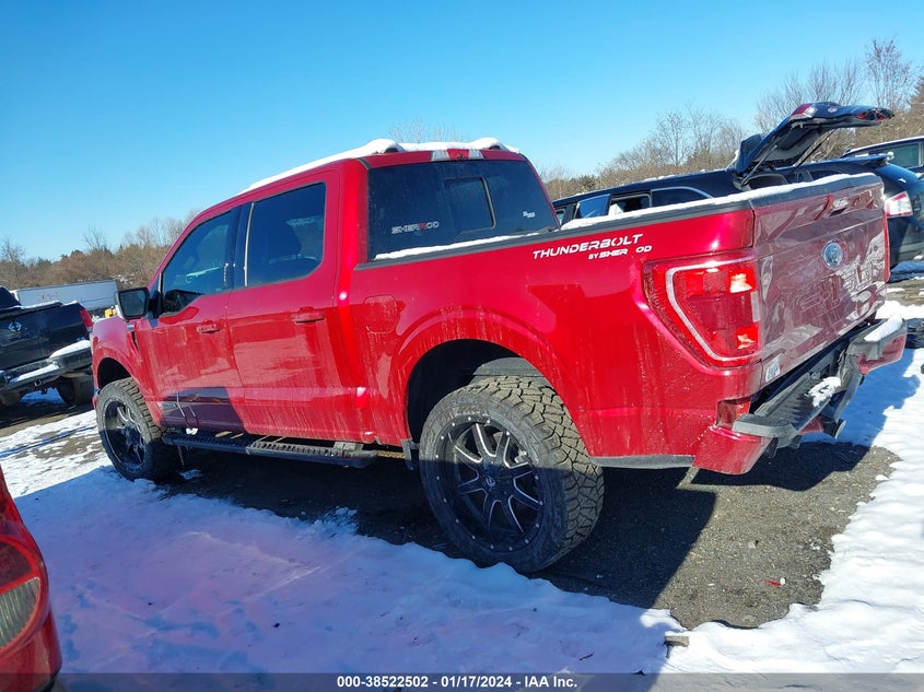 VIN 1FTFW1ED1NFB74349 2022 FORD F-150 XLT