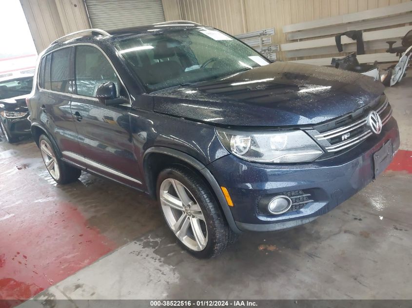 2016 VOLKSWAGEN TIGUAN R-LINE - WVGBV7AX9GW606267