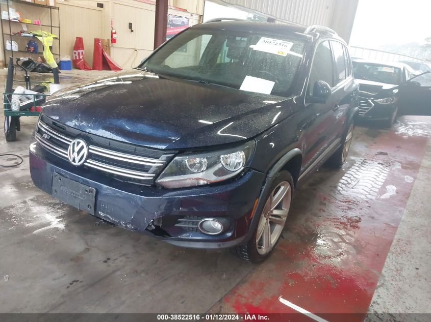 2016 VOLKSWAGEN TIGUAN R-LINE - WVGBV7AX9GW606267