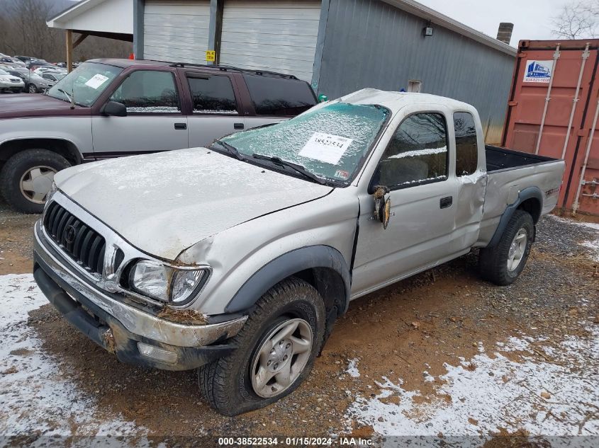 5TEWN72N72Z127165 | 2002 TOYOTA TACOMA