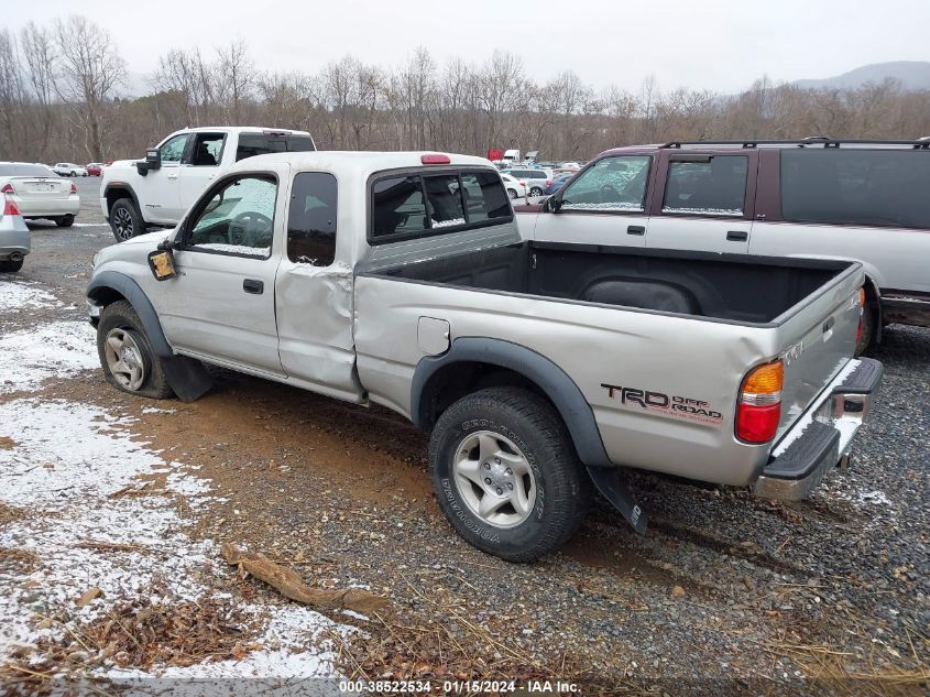 5TEWN72N72Z127165 | 2002 TOYOTA TACOMA