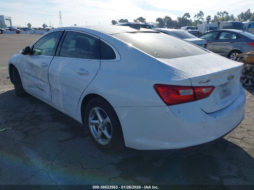 2017 CHEVROLET MALIBU LS - 1G1ZC5ST8HF246802