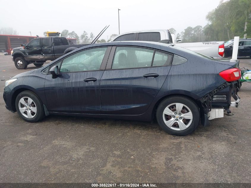2016 CHEVROLET CRUZE LS - 1G1BC5SM5G7247957